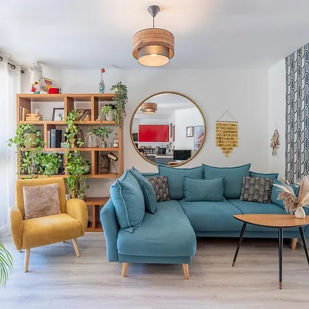 Boho Zen - T3 Calme Avec Parking En Apartment *