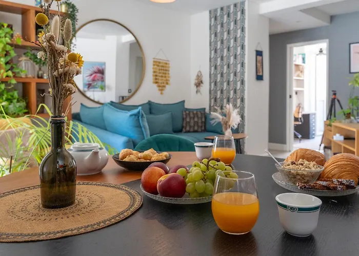 Appartamento Boho Zen - T3 Calme Avec Parking En Montpellier